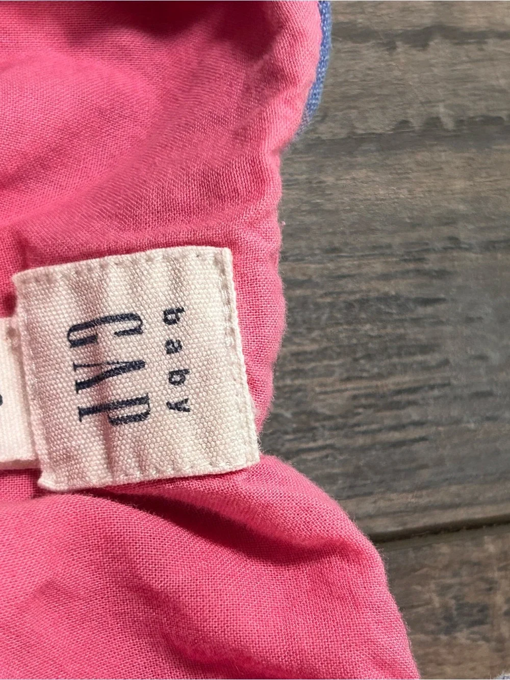 Baby Gap Toddler Girl Plaid Pink Dress Ruffle 2 Years Cotton
